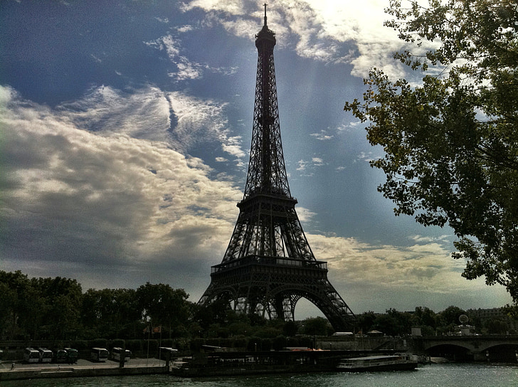 Paris, fr, Eiffel, fransk, pyramide, arkitektur, turisme