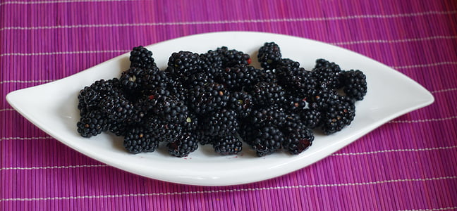 黑莓, 野生浆果, 浆果, 健康, 水果, 维生素, 饮食