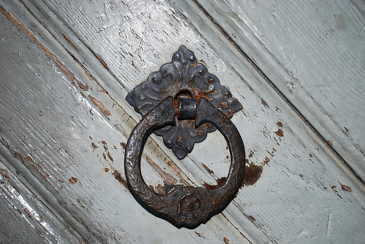 door knocker, door, hardware, knocker, metal, entrance, house