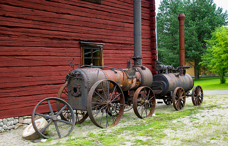 steam engines, lumbering, museum