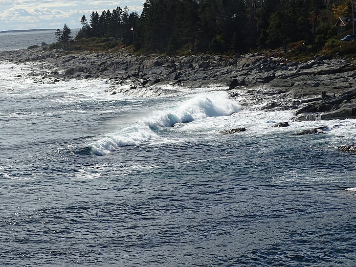 Maine, Costa, praia