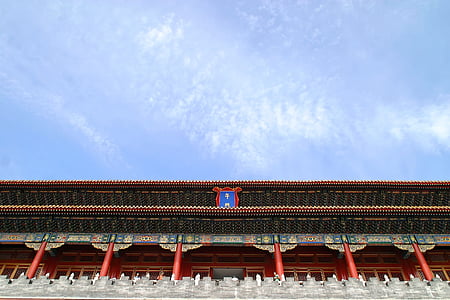 strehe, Kitajska, zmaj, Prepovedano mesto, arhitektura, Peking, Palace