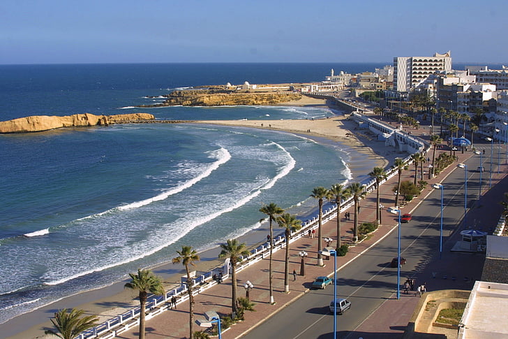 al qurayyah, saudi arabia, sea, ocean, water, beach, palm trees