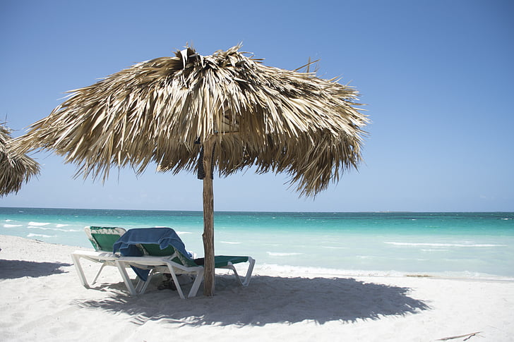 Kuuba, Beach, Sea, Kariibi mere saared, vaikne, taastamine, Holiday