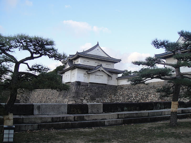 Castle, Japán, építészet, Nippon, épület, történelmi, történelem