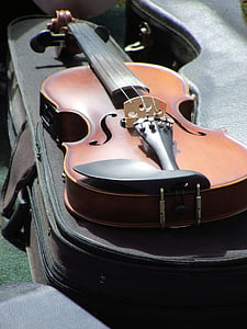violin, instrument, music, string, fiddle, classical, concert