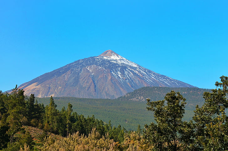 teiden, Mountain, tulivuori, Tenerife, Kanariansaaret, El Teidelle, Pico del teide