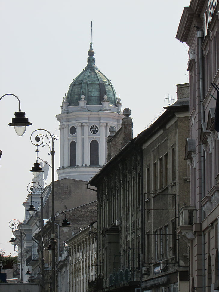 Arad, Transsylvanië, Center, Kathedraal, het platform