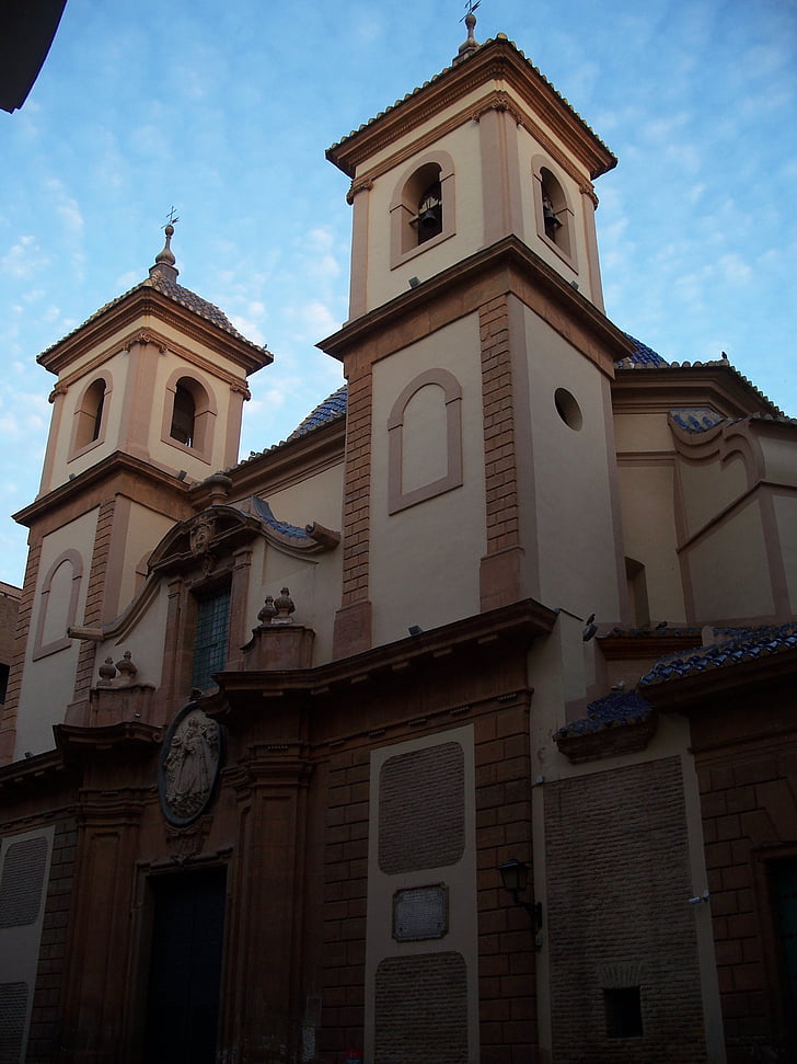 Murcia, klokkentoren, kerk, het platform, religie, Christendom