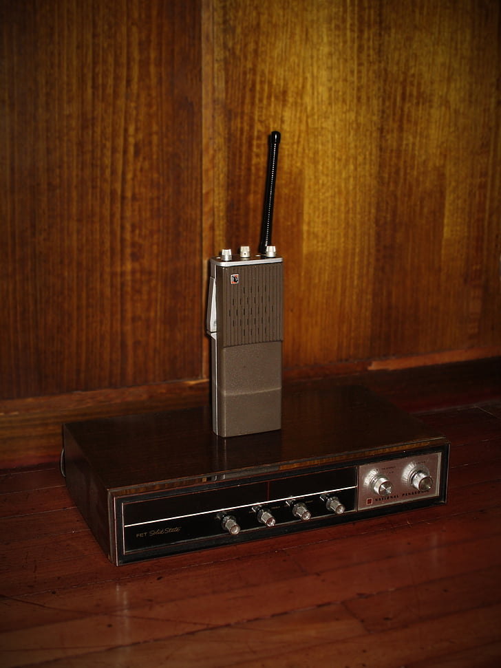 radio, old, vintage, handy, old radio, receptor, music