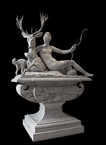 Fontana, principessa diana gedenkbrunnen, arte, marmo, Louvre, Museo, Statua