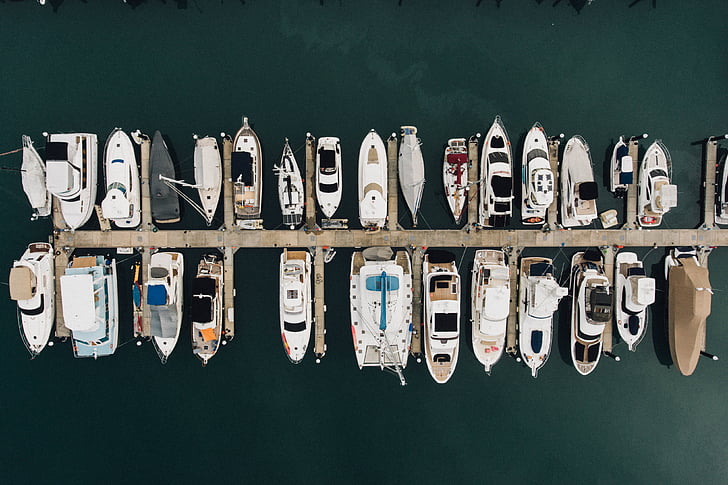 top, view, photography, assorted, yachts, sea, ocean