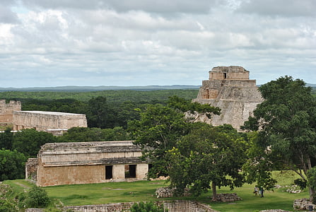 Chichén Itzá, Monumento, ruina, Templo de, antigua, Azteca, Maya