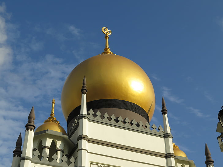 Szingapúr, Sultan mosque, Kampong glam