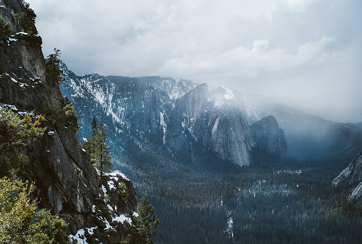 Yosemite, Parco, natura, nazionale, California, Viaggi, foresta