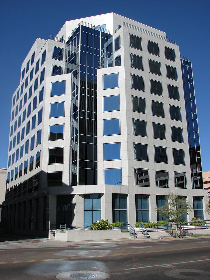 pertama avenue, Phoenix, Arizona, Pusat kota, Kantor, modern, bangunan