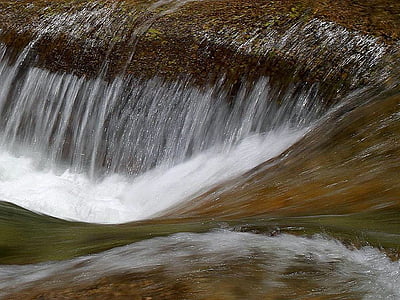 fluxos de, água, rios, Rio, paisagens, natureza, Cachoeira