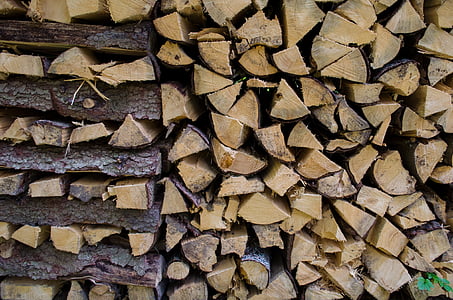 Combs thread cắt, nền tảng, củi, gỗ, holzstapel, chồng lên, Thiên nhiên