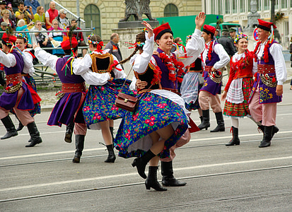 Oktoberfest, Monachium, Parada, tradycja
