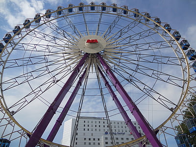 Ferris kotač, sajam, slobodno vrijeme, mjerljivi prostora, vožnja, zabava, festivala