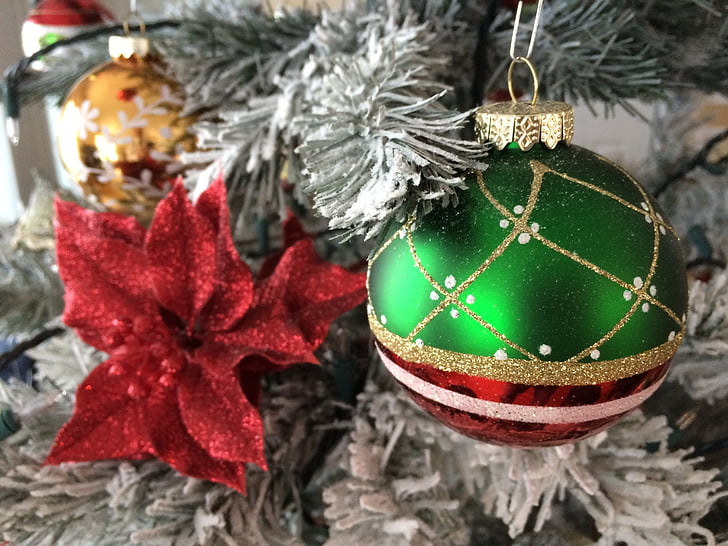 lopta, Vianoce, dekorácie