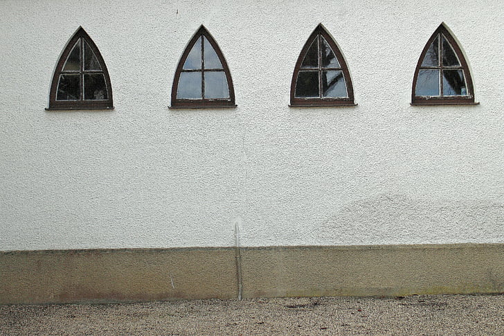 ウィンドウ, 先の尖ったアーチ, 古い窓, アーキテクチャ