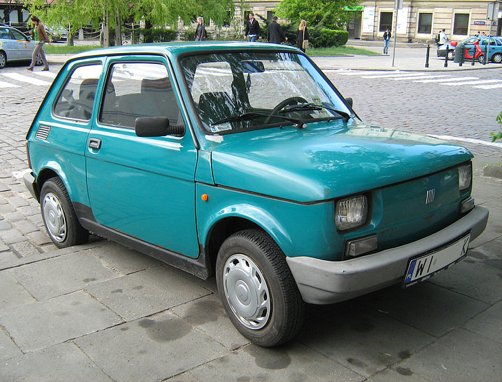 Fiat 126, Auto, stadsbil, motorfordon, Fiat, fordon