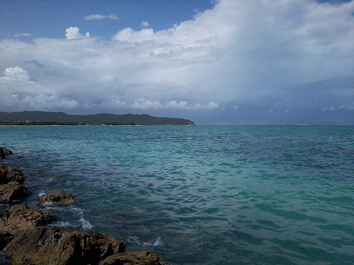 jamaica, sea, island, water, tropical, ocean, beach