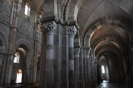 mimari, Romanesk sanat, Abbey, din, Fransa, taşlar, anıt