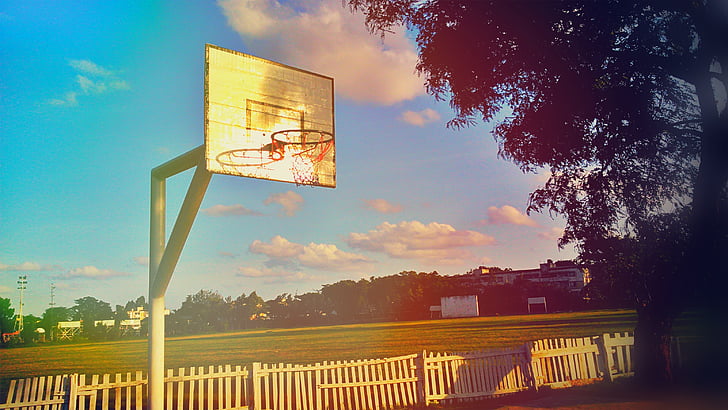 basketbalové ihrisko, Nairobi, Keňa