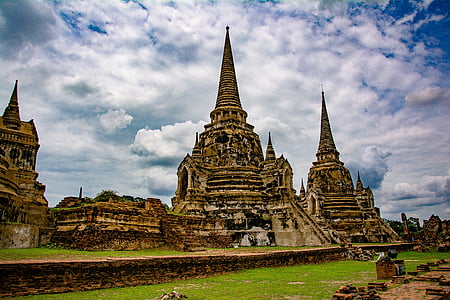 Thailand, templet, Asia, arkitektur, turism, Wat, Thai
