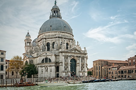 arkitektur, byggnad, infrastruktur, struktur, etablering, Venedig, Italien