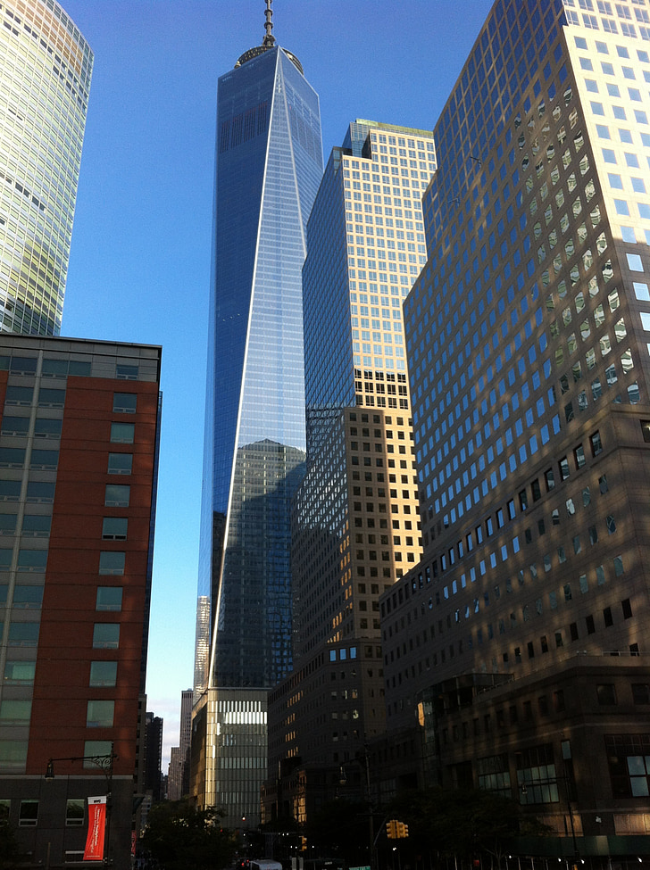 Światowe centrum handlu, Nowy Jork, Manhattan, NYC, Stany Zjednoczone Ameryki, new york city, Ground zero