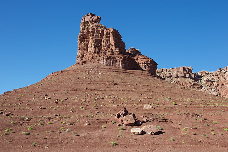 Yhdysvallat, Desert, Monument valley, laaja, kansallispuisto, maisema, West