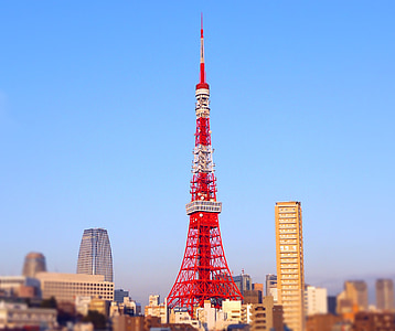 Tokyo tower, Shiba, Minato-ku, Tokyo, Japonia, Bill, Wieża