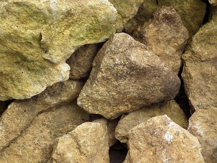 kivet, kivi, materiaali, Luonto, kova, Murskattu kivi, harmaa