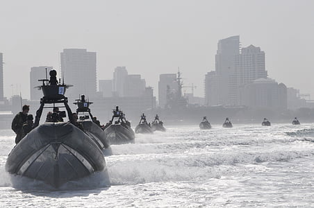 kaku lambung kapal, Inflatable, kecepatan, kru, air, cepat, Angkatan Laut