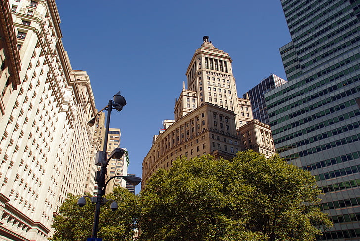 Nova york, arquitectura, ciutat de Nova york, EUA, Manhattan - Nova York, gratacels, Panorama urbà
