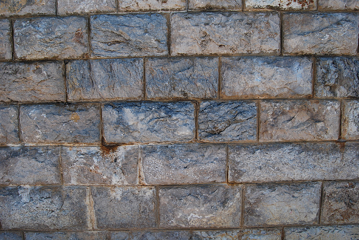 kivi, seina, muster, müüritise, tellised, telliskivisein, tekstuur