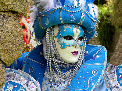Benátky, maska, maska z Benátek, Karneval v Benátkách