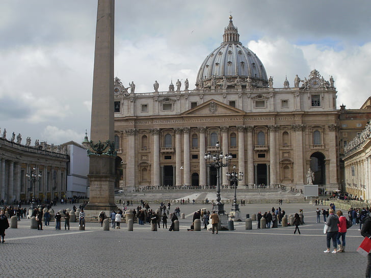 Vatikanet, Roma, Saint Peters basilica, Vatikanet, Italia, berømte, landemerke