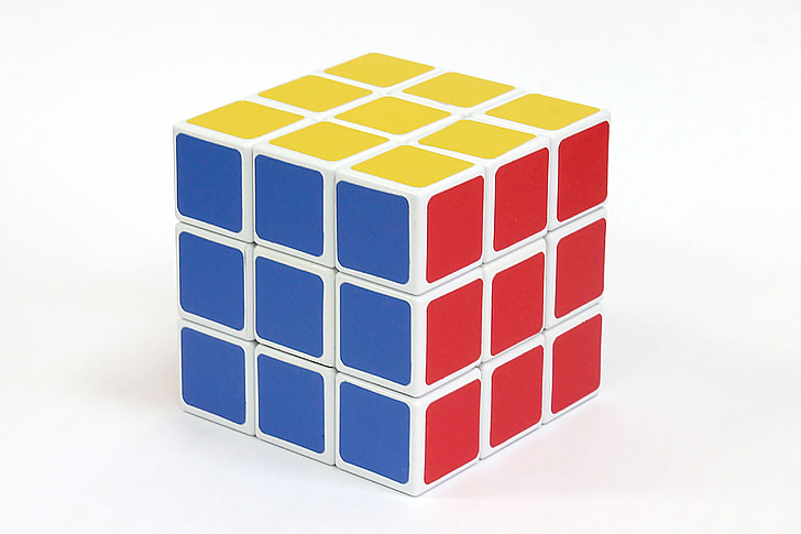 Rubikova kocka, kocka, hra, puzzle, Rubik, hračka, námestie