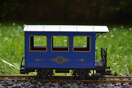 鉄道, lgb, トラック 1, 乗用車, 鉄道模型, 庭園鉄道
