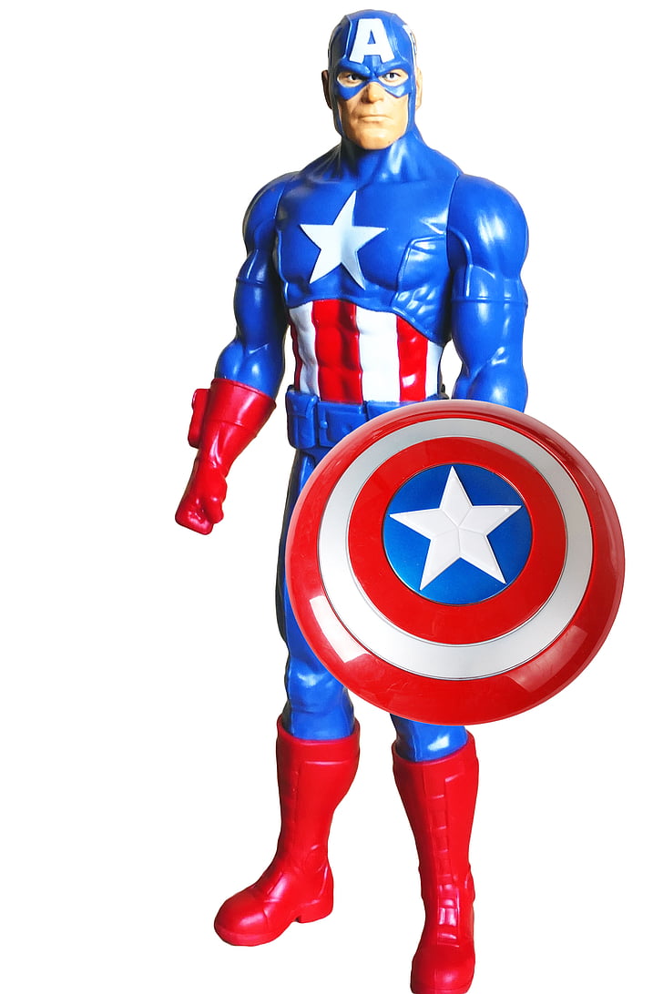 súper heroi, Capità Amèrica, Amèrica, capità, vestuari, Manhattan, EUA