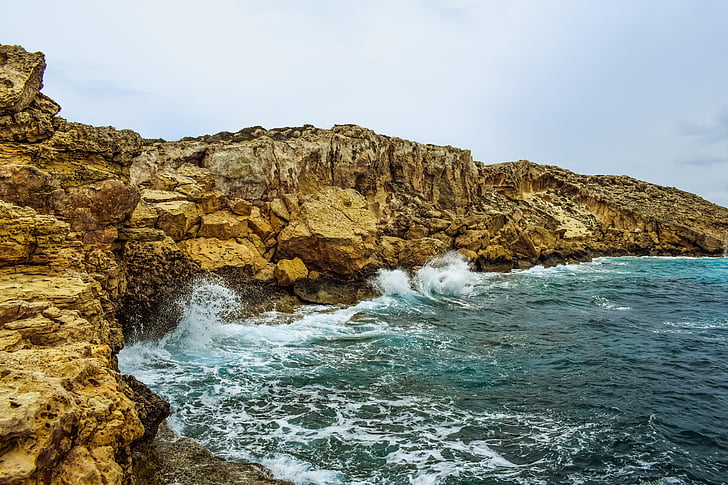 mar, Costa, naturaleza, paisaje, paisaje, costa rocosa, ondas