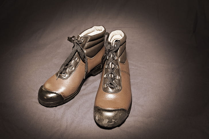 kengät, Kirpputori, vanha, Roskaposti, käyttää, Vintage, sisätiloissa