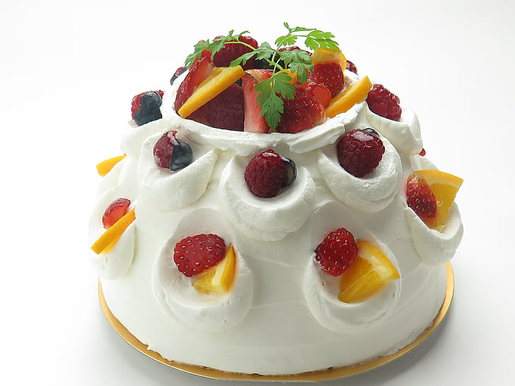 κέικ, μοντέρνο, σουίτες, Φραουλίτσα, φράουλα, φρούτα, βανίλια