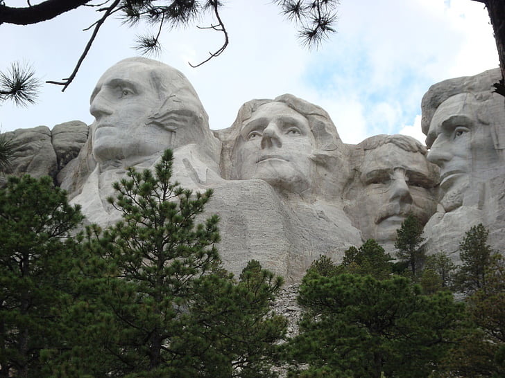 Mount rushmore, Ameryka, prezydentów, Pomnik