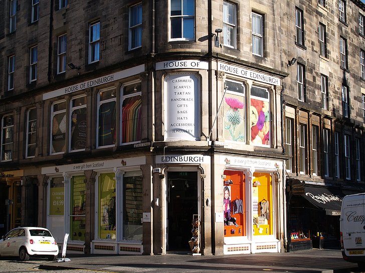 Škotska, potovanja, kotu v Edinburghu