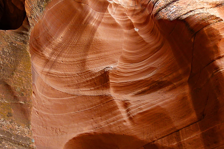 Горна, антилопа, слот, каньон, страница, Аризона, САЩ